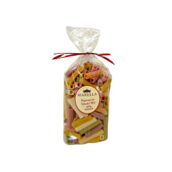 ПАСТА MARELLA CLASSICA RIGATONCINI QUADRI MIX РИГАТОНИ, 400 Г