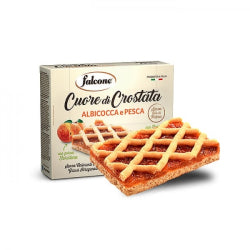 FALCONE CROSTATA CRACKERS WITH APRICOT AND PEACH FILLING 240 G