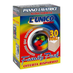 WASHING MACHINE WIPES L'UNICO FAMILY PACK, 30 PCS
