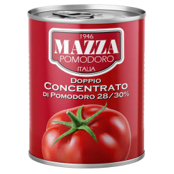 TOMATO SAUCE-PASTE CONCENTRATE MAZZA, CAN 400 G