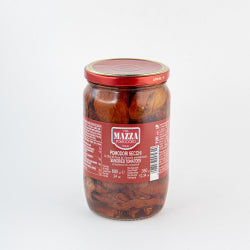SUN-DRIED TOMATOES MAZZA IN SUNFLOWER OIL 720 ML, GLASS