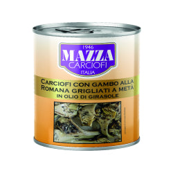 ARTICHOKE STEMS MAZZA ALLA ROMANA, CANNED 1 KG