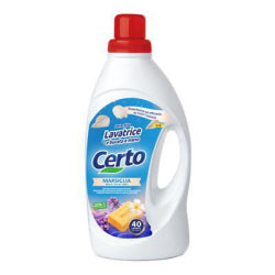 LIQUID DETERGENT CERTO WITH MARSEILLE SOAP 40 WASHES, 2 L