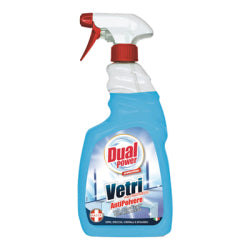 DUALPOWER ANTI-DUST SPRAY GLASS CLEANER, 750 ML