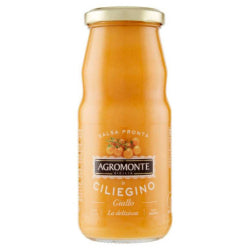 AGROMONTE CILIEGINO GIALLO TOMATO SAUCE /YELLOW CHERRY TOMATOES/, GLASS 360 G