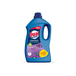 DUAL POWER LAVENDER LIQUID DETERGENT FOR WHITES AND COLOURS, 45 WASHES, 1.8 L