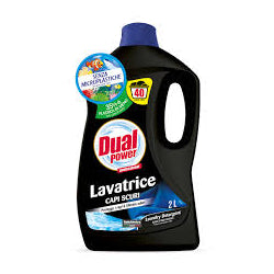 DUALPOWER LIQUID DETERGENT FOR DARK CLOTHES, 40 WASHES 2 L