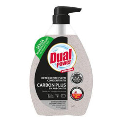 DISHWASHING LIQUID DUALPOWER CARBON CONCENTRATE, 600 ML