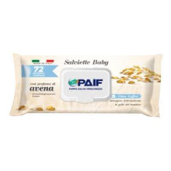 PAIF BABY WET WIPES WITH OAT OIL 72 PCS