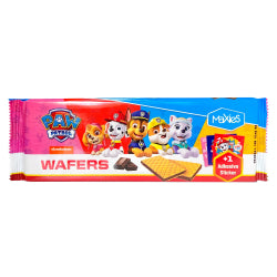 WAFFLES PAW PATROL MAXIES WITH CHOCOLATE FILLING, 150 G