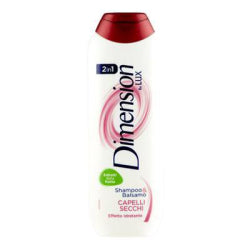 SHAMPOO/CONDITIONER DIMENSION 2-IN-1 FOR DRY HAIR, 250 ML