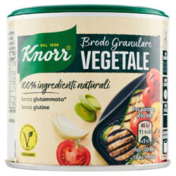 GRANULATED BROTH KNORR VEGETALE IN A BOX, 100% NATURE, 135 G