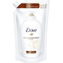 DOVE FINE SILK LIQUID SOAP REFILL, 500ML