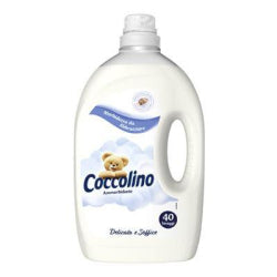 FABRIC SOFTENER COCCOLINO DELICACY AND SOFTNESS 40 WASHES, 3 L