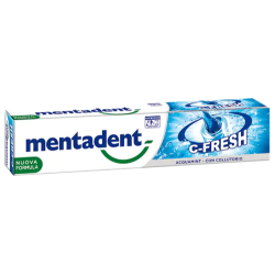 TOOTHPASTE MENTADENT C-FRESH WITH ACTIVATED CHARCOAL 75 ML