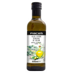 EXTRA VIRGIN OLIVE OIL PIACELLI, 500 ML