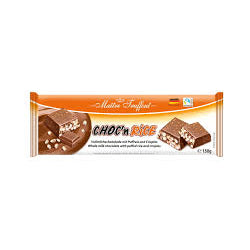 MILK CHOCOLATE WITH RICE CRISPS, CHOC'N RICE 150 G