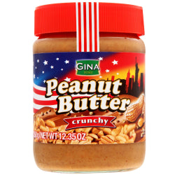 PEANUT BUTTER GINA CRUNCHY, 350 G