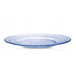 ROUND DINNER PLATE, DURALEX PICARDIE MARINE 23 CM