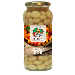 LARGE WHITE BEANS CHEFS 540 G