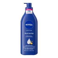 МЛЯКО ЗА ТЯЛО NIVEA NUTRIENTE С БАДЕМОВО ОЛИО /ПОМПА/ 500 МЛ