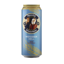 NON-ALCOHOLIC BEER APOSTEL WEISSBIER, CAN 500 ML