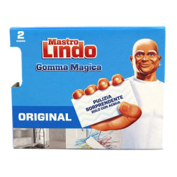 HOUSEHOLD SPONGE FOR CLEANING MASTRO LINDO MAGICA 2 PCS