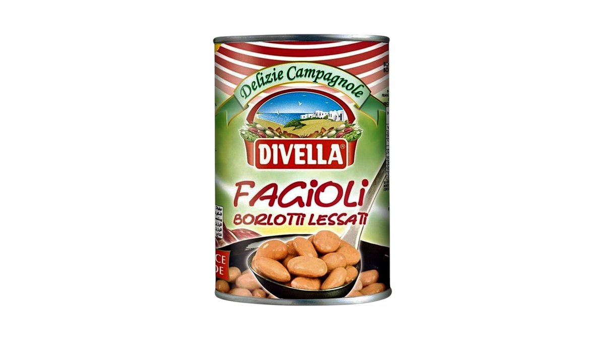 400g Red (Borlotti) Beans Divella