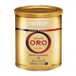 МЛЯНО КАФЕ LAVAZZA QUALITA ORO, МЕТАЛНА КУТИЯ  250 Г