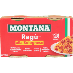 MONTANA RAGU TOMATO SAUCE WITH BEEF 2x100 G