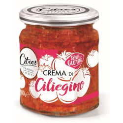 СОС-ПАСТА ОТ ЧЕРИ ДОМАТИ CITRES CREMA DI CILIEGINO, БЕЗ ГЛУТЕН  СТЪКЛО  200 Г