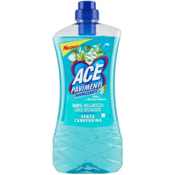 FLOOR CLEANER ACE TALC AND WHITE MUSK NO BLEACH, 1 L