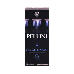 КАФЕ КАПСУЛИ PELLINI DECAFFENATO 10 БР,55Г