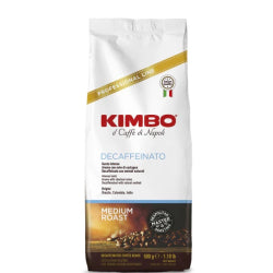 KIMBO ESPRESSO DECAFFEINATED COFFEE BEANS 500 G