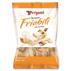 МЕКА ХАЛВА-БОНБОНИ VERGANI FRIABILI С БАДЕМИ В ПЛИК, 130 Г