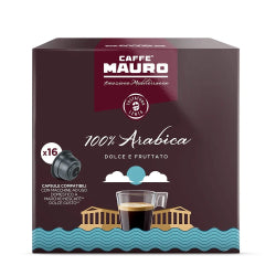 COFFEE CAPSULES MAURO 100% ARABICA, 16 PCS