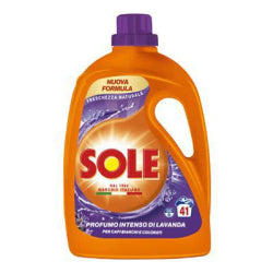 LIQUID DETERGENT SOLE FRESCHEZZA NATURALE LAVENDER 41 WASHES, 1.845 L