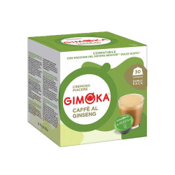 КАПСУЛИ ЗА КАФЕ GIMOKA CAFFE AL GINSENG 30 БР /DOLCE GUSTO/