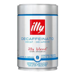ILLY DECAFFEINATED COFFEE BEANS, BOX 250 G