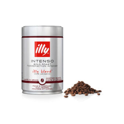 ILLY INTENSO-DARK WHOLE BEAN COFFEE, 250 G TIN
