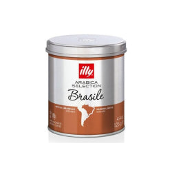МЛЯНО КАФЕ ILLY MOKA ARABICA BRASILE, КУТИЯ 125 Г