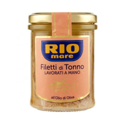 TUNA FILLET RIO MARE IN OLIVE OIL 180 G, GLASS