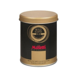 GROUND COFFEE MUSETTI ESPRESSO GOLD CUVEE 250 G METAL TIN