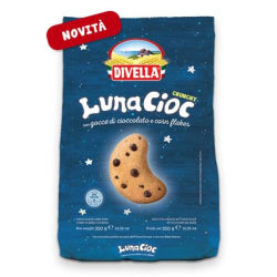 BISCUITS DIVELLA OTTIMINI LUNA CRUNCHY CHOCOLATE 350 G