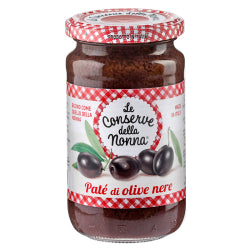 OLIVE PASTE-CREAM FROM BLACK OLIVES NONNA 190 G