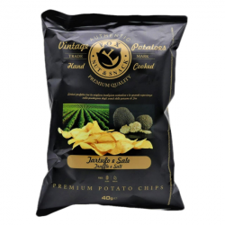 FOX VINTAGE TRUFFLE AND SEA SALT CHIPS, 300 G