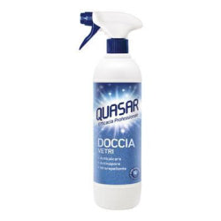 BATHROOM GLASS SURFACE CLEANER QUASAR DOCCIA SPRAY, 580 ML