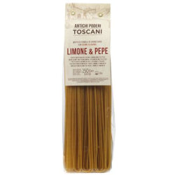 ПАСТА ANTICHI PODERI LINGUINE PEPE/LIMONE, ПИПЕР/ЛИМОН 250 Г