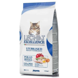 LECHAT EXCELLENCE STERILIZED CAT FOOD /CHICKEN, RICE & APPLE/ 400 G