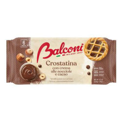 BALCONI TARTELETTES WITH HAZELNUT CREAM AND COCOA 6 PCS, 240 G
